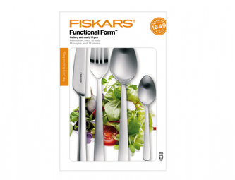 Souprava příborů FISKARS FUNCTIONAL FORM matná 16ks 1002958