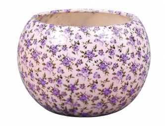 Obal na květník MANES keramický lesklý d13x13cm