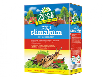 Přípravek proti slimákům ZDRAVÁ ZAHRADA 1,5kg