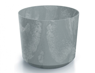 Obal na květník TUBO BETON plastový d29x26cm