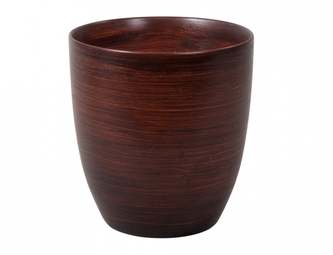 Obal na květník KODET WOOD keramický matný d13x14cm