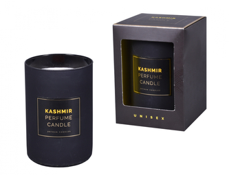 Svíčka ve skle KASHMIR vonná dřevěný knot 800g