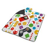 Plážová deka Videohra: 200x140 cm