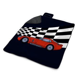Plážová deka Závodní auto: 200x140 cm Plážová deka Závodní auto: 200x140 cm