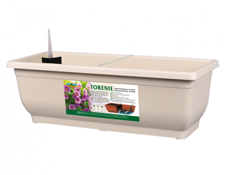 Truhlík TORENIE MODERN samozavlažovací plastový matný 60cm