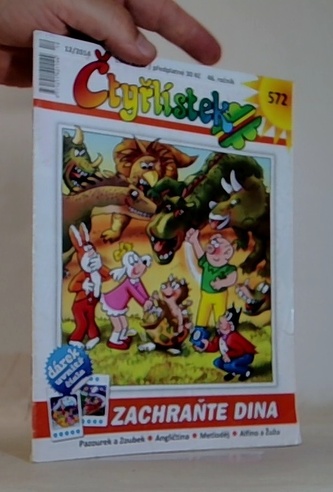 Čtyřlístek-zachraňte Dina