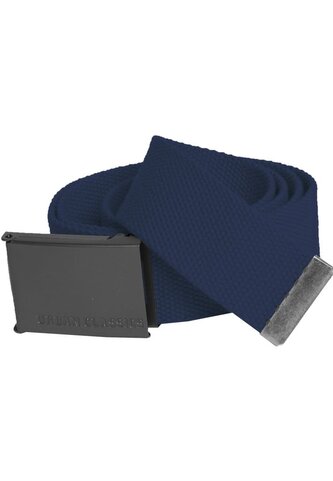Opasek textilní Urban Classics Canvas - navy, 120