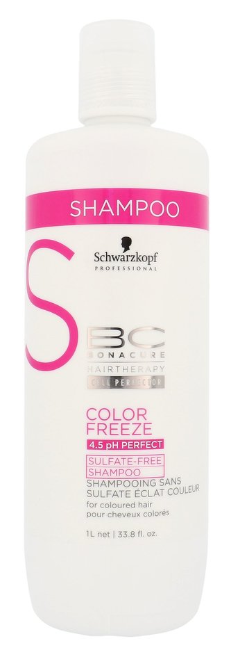 Schwarzkopf BC Bonacure Color Freeze Šampon 1000 ml Sulfate Free pro ženy