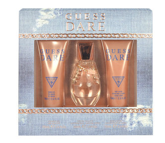 GUESS Dare toaletní voda 30 ml + sprchový gel 75 ml + tělové mléko 75 ml