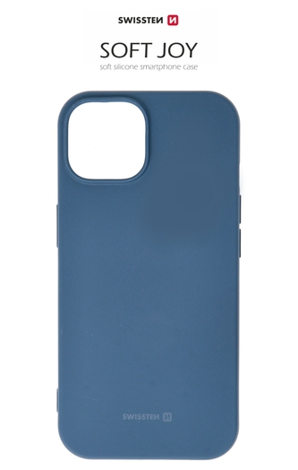 POUZDRO SWISSTEN SOFT JOY PRO APPLE IPHONE 15 MODRÉ