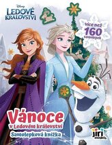 Samolepková knížka Vánoce v Ledovém království