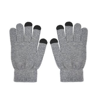 RUKAVICE WINTER SMARTPHONE GLOVES TRAINGLE DÁMSKÉ ŠEDÉ