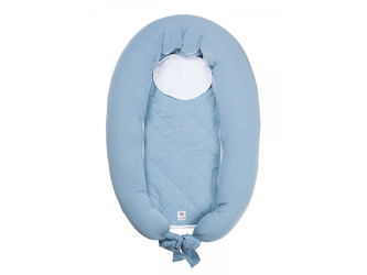 Kojicí polštář & hnízdo pro miminko MUM & ME Blue