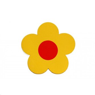 Plavecká deska KYTIČKA 31,5x30x3,8cm  Oranžová