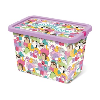 Squishmallows STOR úložný box s víkem - 7 L