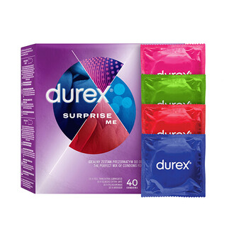 Durex Kondomy Surprise Me 40 ks unisex