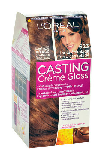 L´Oréal Paris Casting Creme Gloss Barva na vlasy 1 ks 623 Hot Chocolate pro ženy