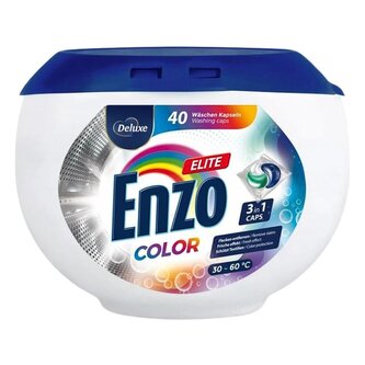 Deluxe Enzo 3in1 Color kapsle na praní 40 ks