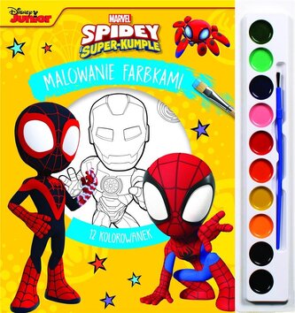 Malowanie farbkami. Marvel Spidey i Super-kumple Malowanie farbkami. Marvel Spidey i Super-kumple