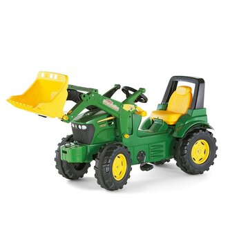 Šlapací traktor nakladač Rolly Toys John Deere Farmtrac zelený Šlapací traktor nakladač Rolly Toys John Deere Farmtrac zelený