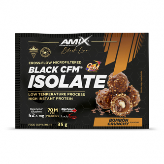 Amix Black Line Black CFM Isolate 35 g bombón crunchy (bombon crunchy)
