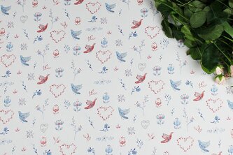 Balicí papír Z lásky 5 ks