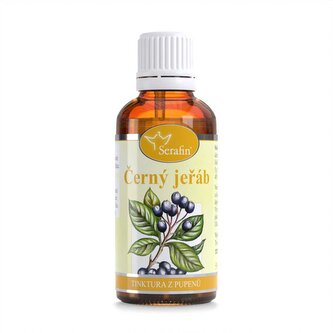 Serafin Černý jeřáb – tinktura z pupenů 50 ml