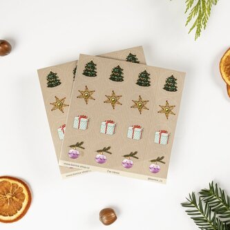 Be Nice vánoční samolepky - Vánoční pohádka - 32 ks