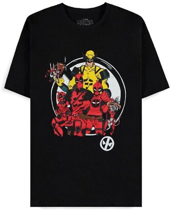 Tričko Deadpool - Family Portrait M