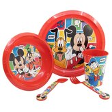 Dětská jídelná sada 5 ks - Mickey Mouse Better Together