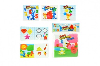 Knížka měkká do vany 15x15cm 1 ks