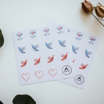 Be Nice Samolepky Z lásky