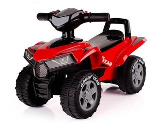 Jeździk quad dziecięcy z dźwiękiem czerwony Jeździk quad dziecięcy z dźwiękiem czerwony
