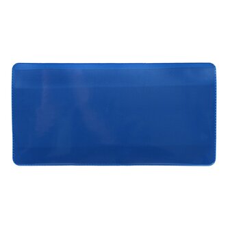 djois magnetická kapsa na logistický štítek, 160 × 80 mm, PVC, modrá, 50 ks