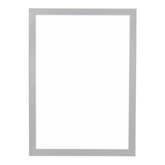 djois Magneto PRO - samolepící kapsa s rámečkém, A4, PP, šedá, 5 ks