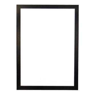 djois Magneto PRO - samolepící kapsa s rámečkém, A4, PP, černá, 5 ks