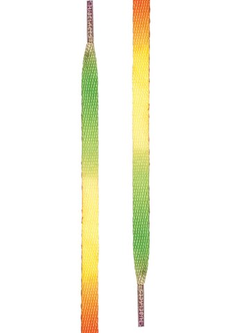 Tkaničky do bot Tubelaces Flat Rainbow - barevné, 120