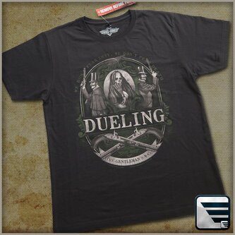 Triko Mars and Arms Dueling - černé, XL