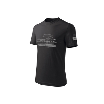 Triko Antonio AEROBATICA - černé, XXL