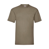 Triko Fruit of the Loom Value Weight - khaki, 3XL