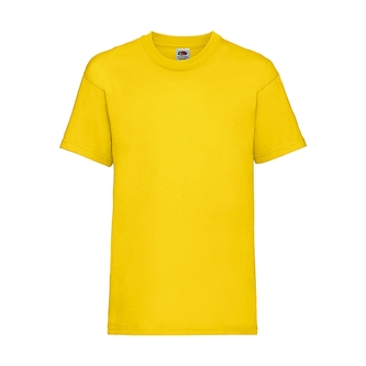 Tričko dětské Fruit of the Loom - žluté, 104