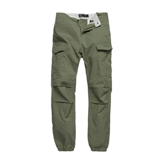Kalhoty Vintage Industries Conner Cargo Jogger - olivové, S