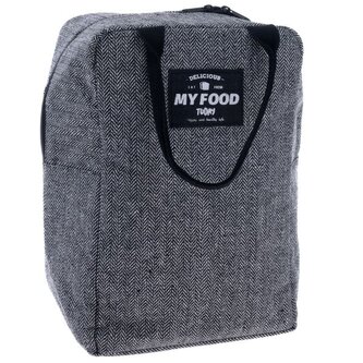 Textilní termotaška, šedá, 0/100