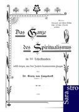 Das Ganze des Spiritualismus