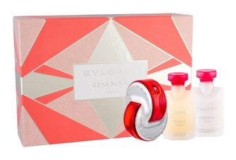 Bvlgari Omnia Coral toaletní voda 40ml + tělové mléko 40 ml + tělový peeling 40 ml