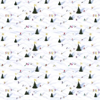 Be Nice EKO Balicí papír vánoční - Zimní radovánky 3 ks (velký)