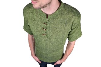 Kurta pánská ANKITA, krátký rukáv, světle zelená L