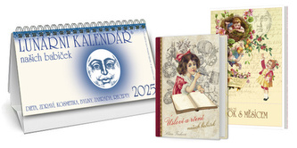 Kalendář 2025 Lunární + Úsloví a rčení + Zahradnický rok s Měsícem