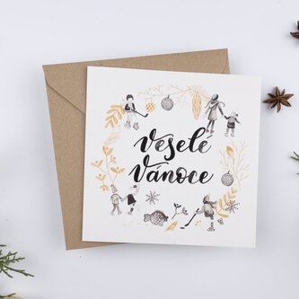 Be Nice vánoční přání - Veselé Vánoce