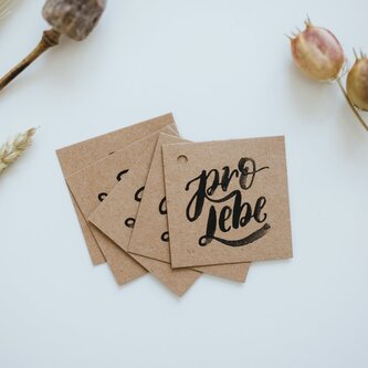 Be Nice Jmenovky Pro tebe hnědé